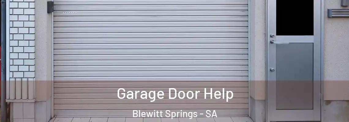  Garage Door Help Blewitt Springs - SA