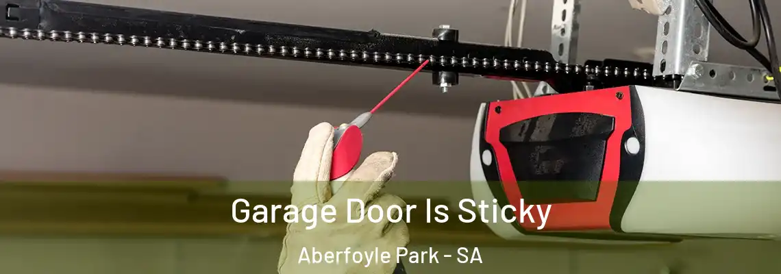  Garage Door Is Sticky Aberfoyle Park - SA