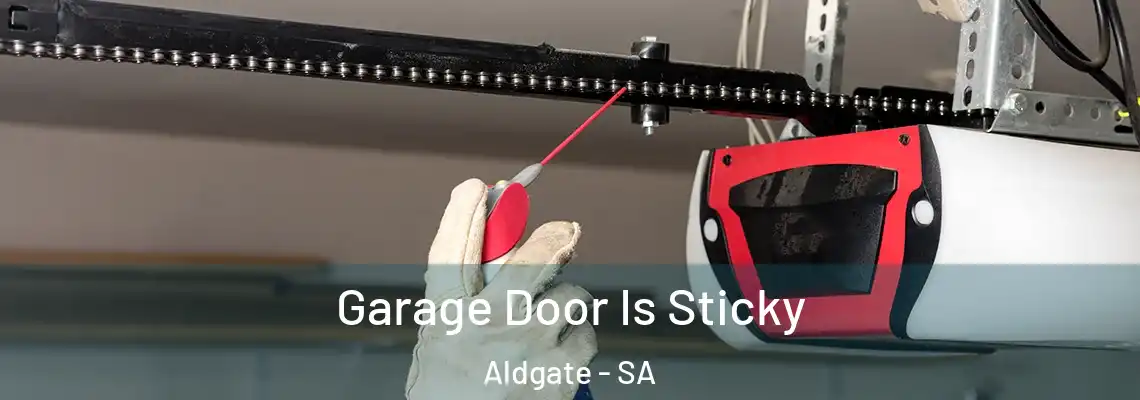  Garage Door Is Sticky Aldgate - SA