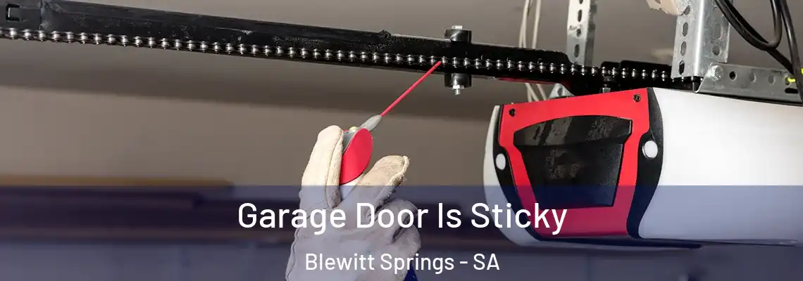  Garage Door Is Sticky Blewitt Springs - SA