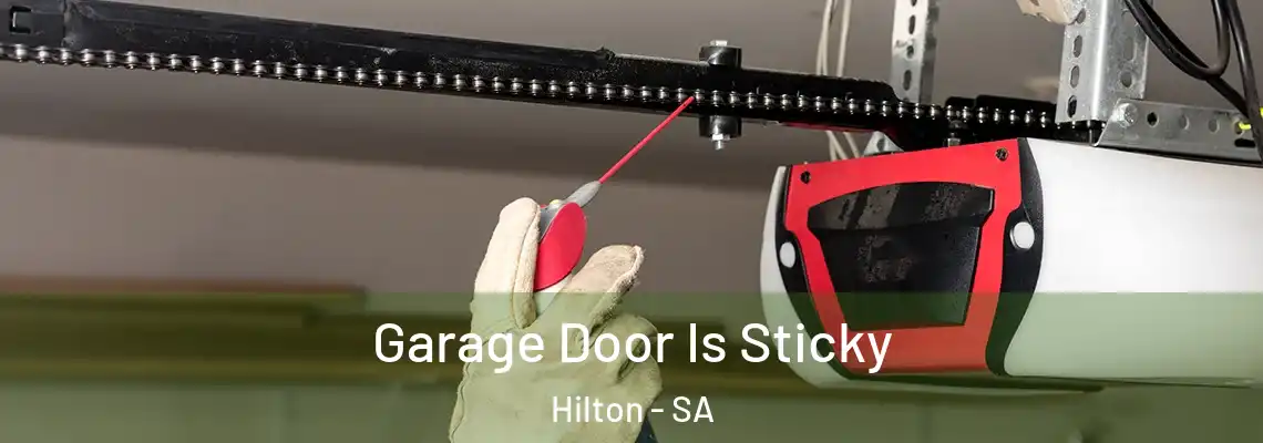  Garage Door Is Sticky Hilton - SA