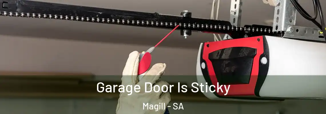 Garage Door Is Sticky Magill - SA