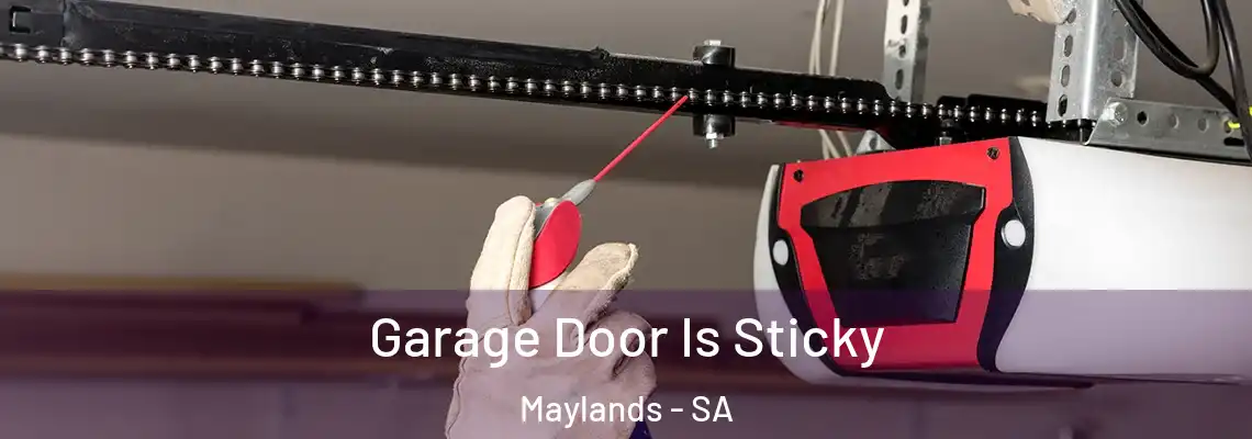  Garage Door Is Sticky Maylands - SA