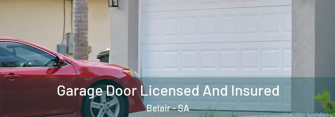  Garage Door Licensed And Insured Belair - SA