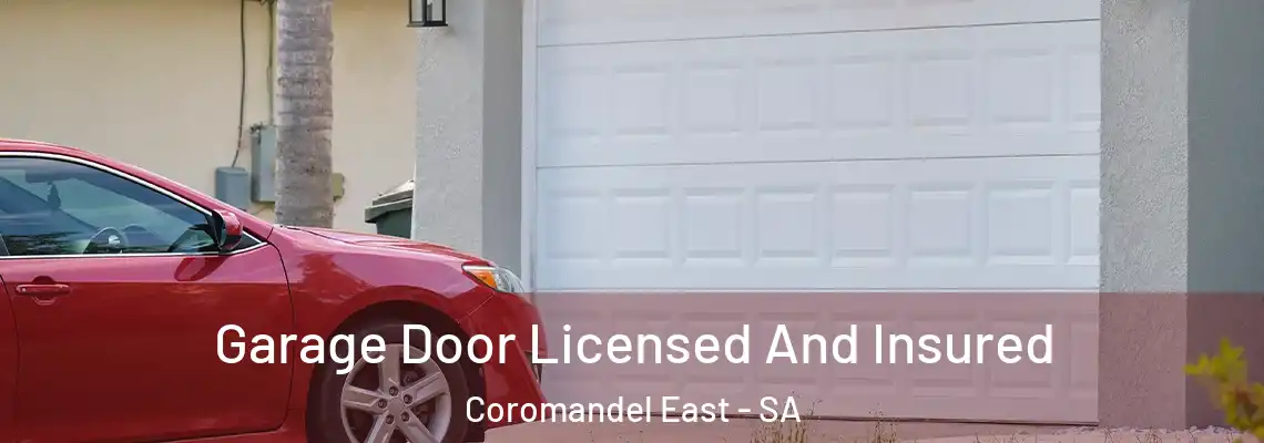 Garage Door Licensed And Insured Coromandel East - SA
