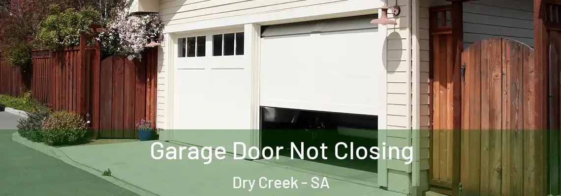  Garage Door Not Closing Dry Creek - SA