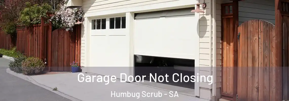  Garage Door Not Closing Humbug Scrub - SA