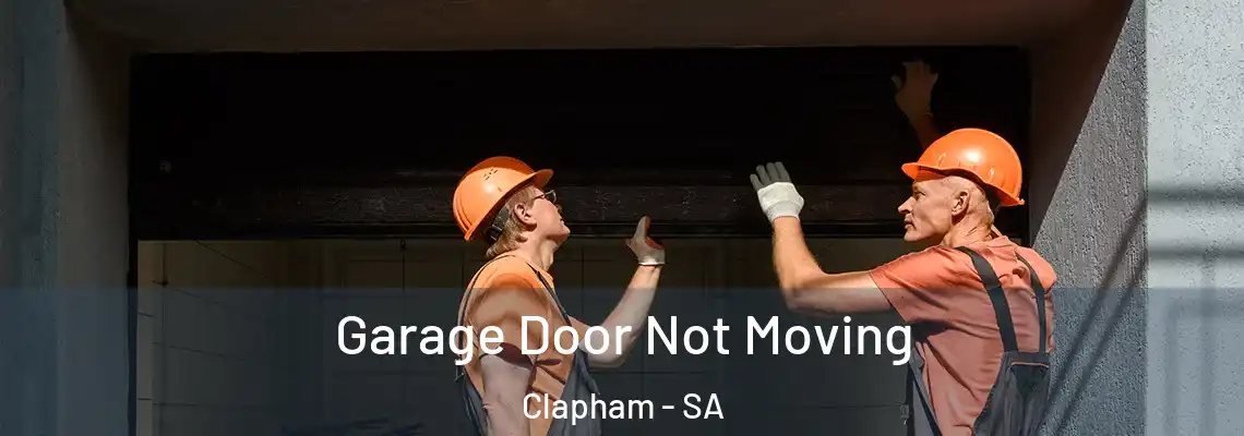  Garage Door Not Moving Clapham - SA