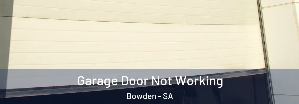  Garage Door Not Working Bowden - SA