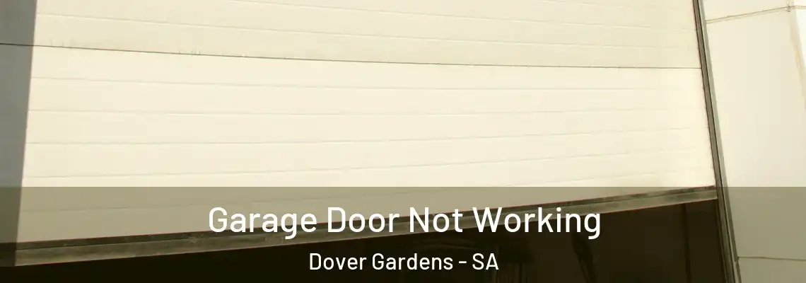  Garage Door Not Working Dover Gardens - SA