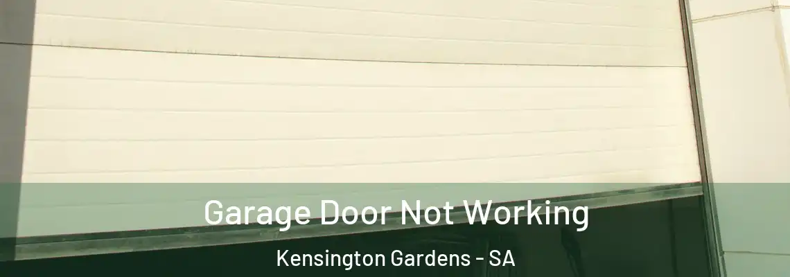 Garage Door Not Working Kensington Gardens - SA