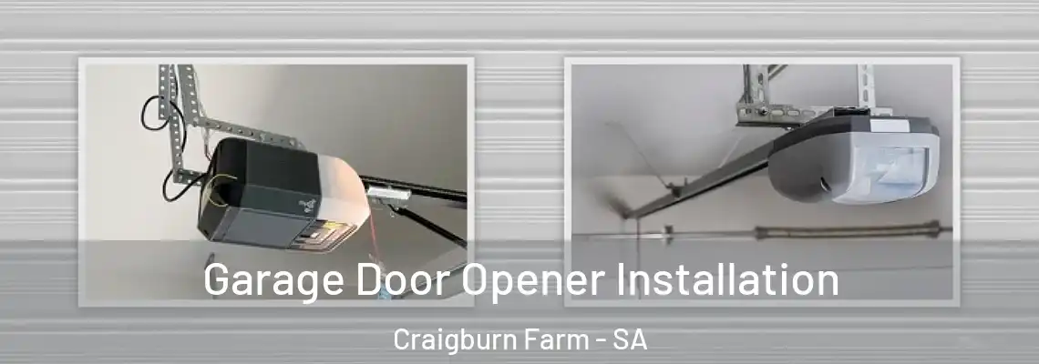  Garage Door Opener Installation Craigburn Farm - SA