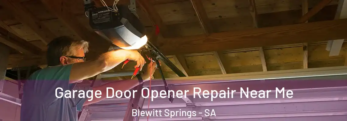  Garage Door Opener Repair Near Me Blewitt Springs - SA
