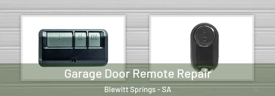  Garage Door Remote Repair Blewitt Springs - SA