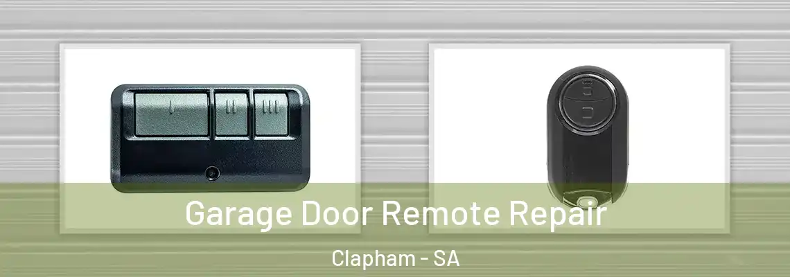  Garage Door Remote Repair Clapham - SA