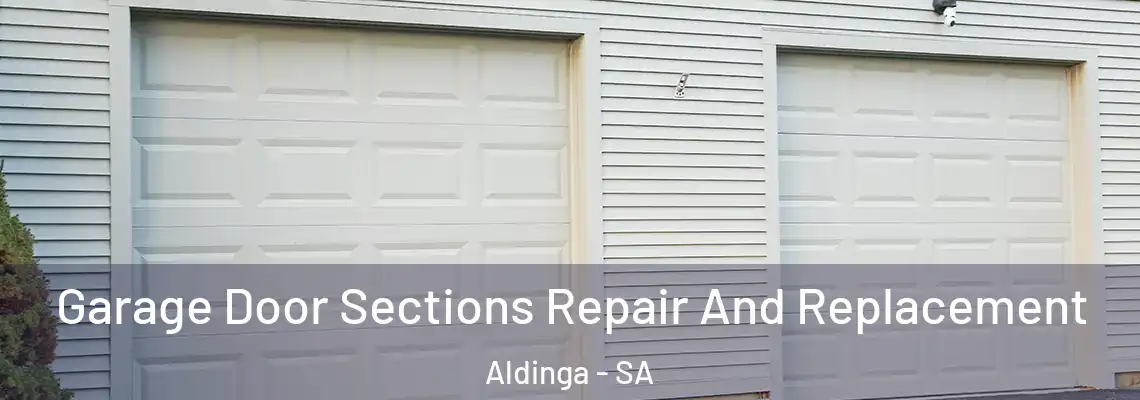 Garage Door Sections Repair And Replacement Aldinga - SA