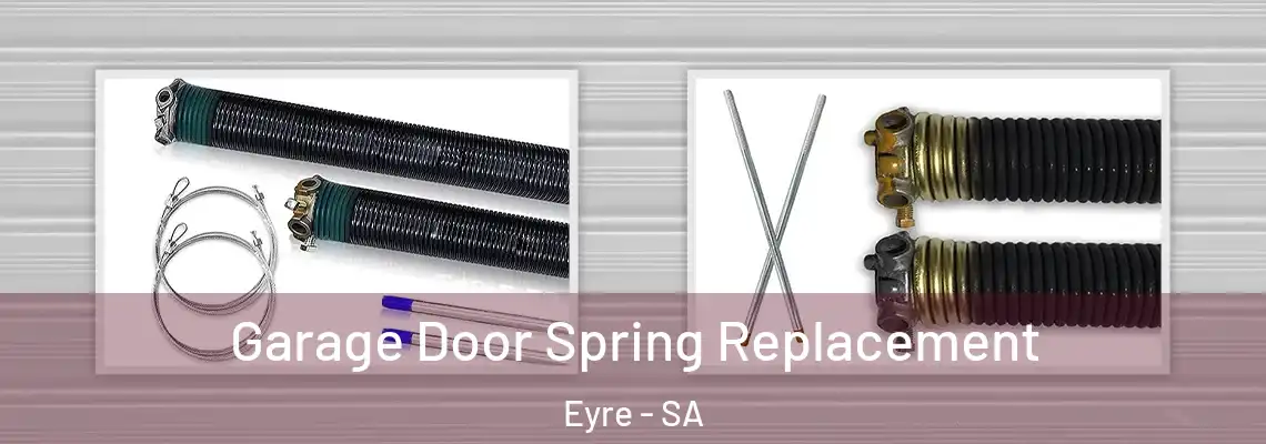  Garage Door Spring Replacement Eyre - SA