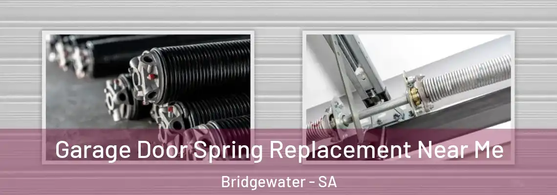  Garage Door Spring Replacement Near Me Bridgewater - SA