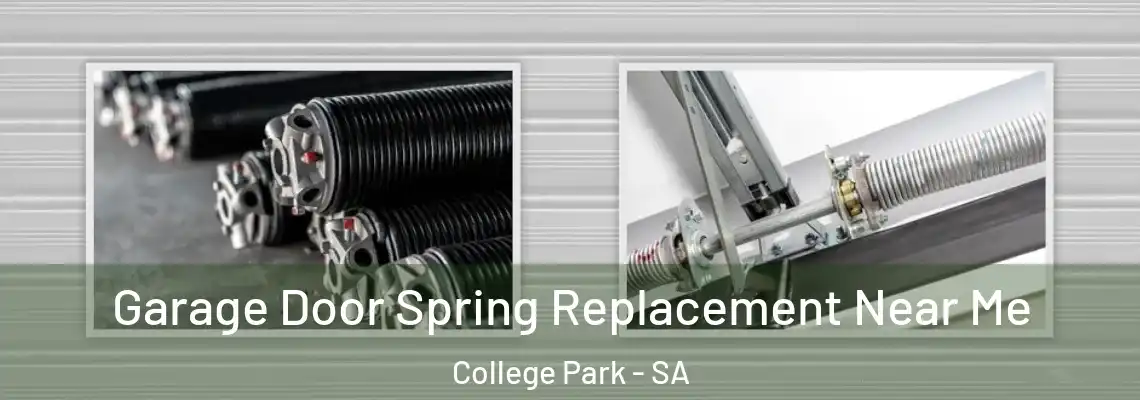  Garage Door Spring Replacement Near Me College Park - SA