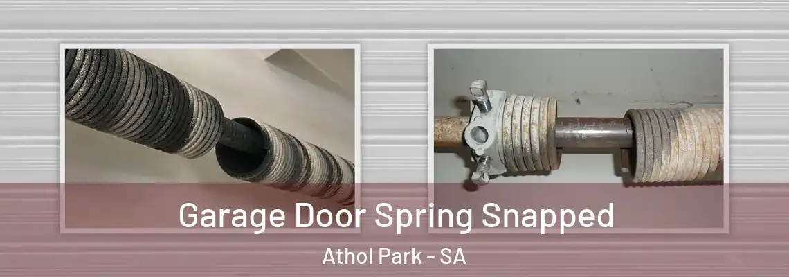 Garage Door Spring Snapped Athol Park - SA