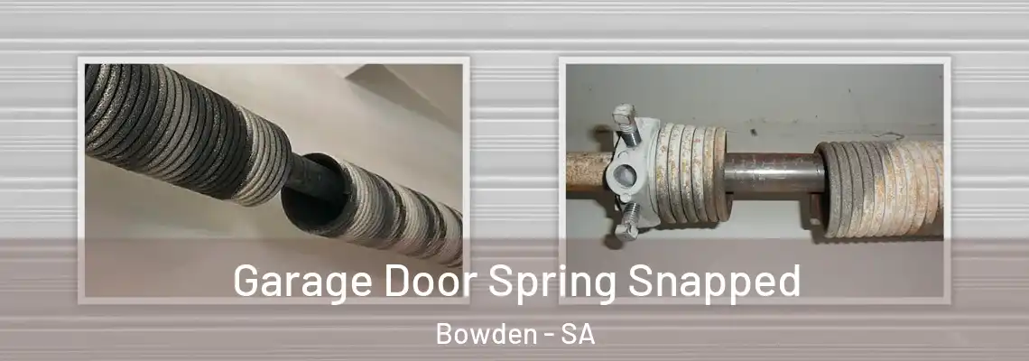  Garage Door Spring Snapped Bowden - SA