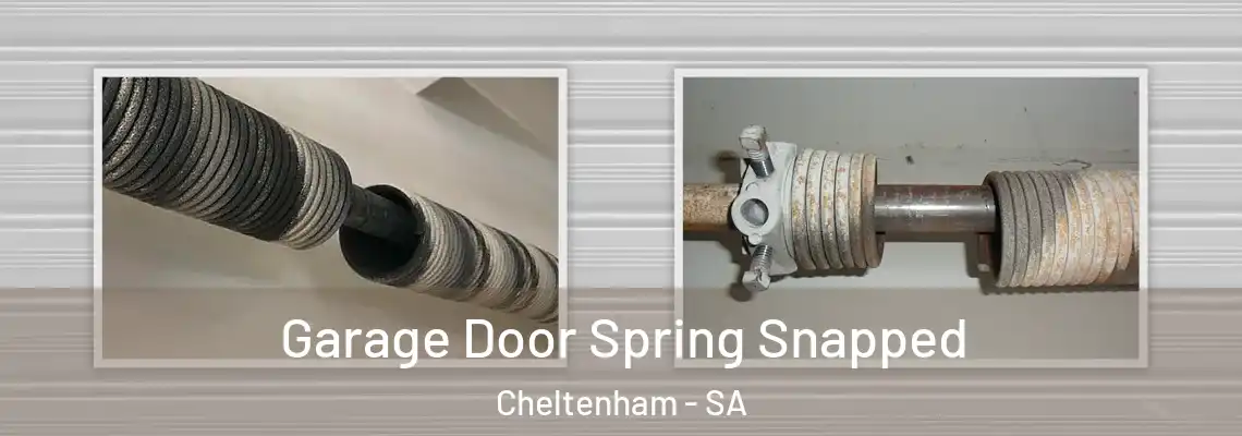  Garage Door Spring Snapped Cheltenham - SA