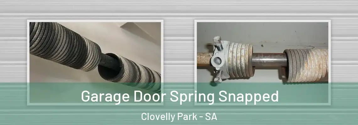  Garage Door Spring Snapped Clovelly Park - SA