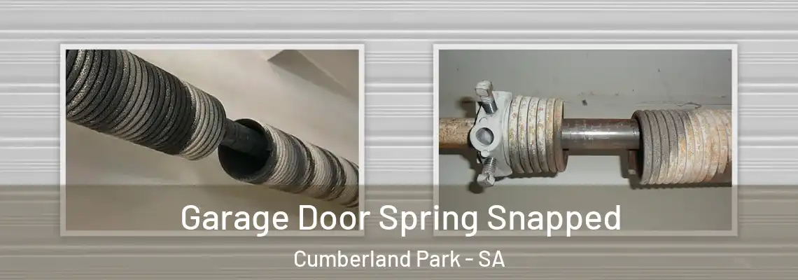  Garage Door Spring Snapped Cumberland Park - SA