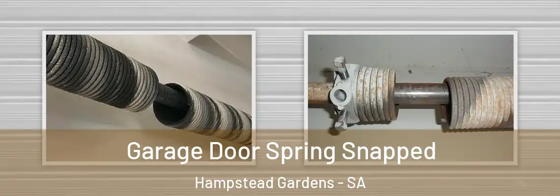  Garage Door Spring Snapped Hampstead Gardens - SA