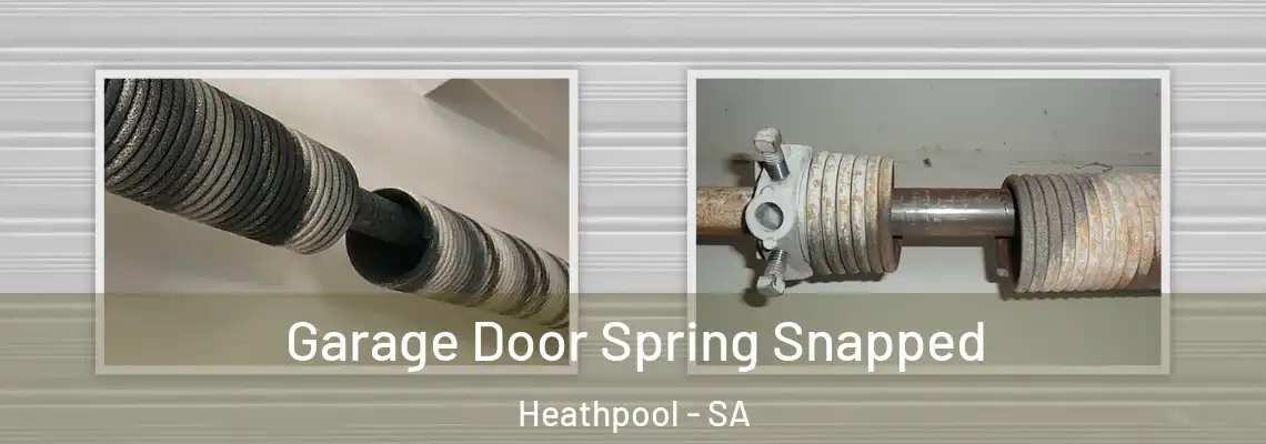  Garage Door Spring Snapped Heathpool - SA