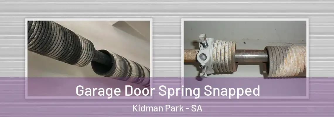  Garage Door Spring Snapped Kidman Park - SA