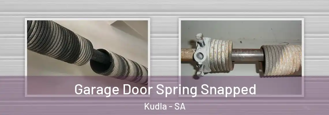  Garage Door Spring Snapped Kudla - SA