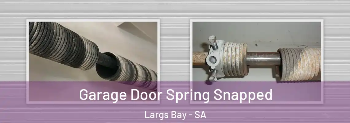  Garage Door Spring Snapped Largs Bay - SA