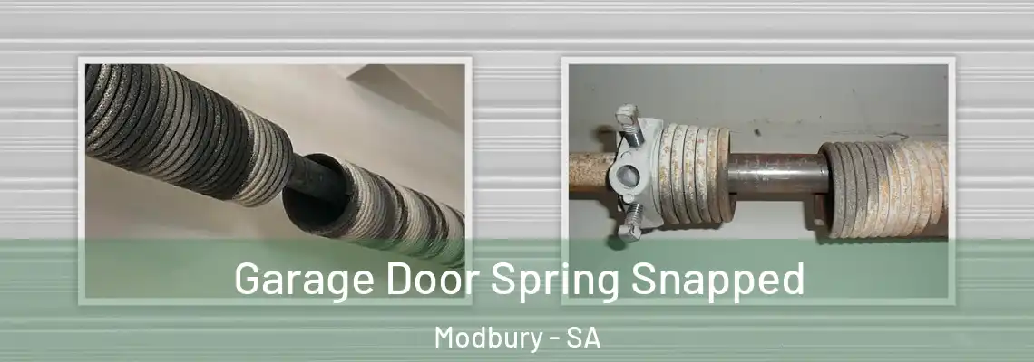  Garage Door Spring Snapped Modbury - SA