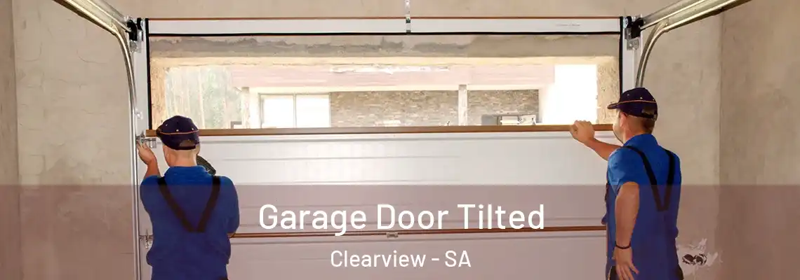  Garage Door Tilted Clearview - SA