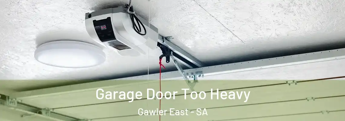  Garage Door Too Heavy Gawler East - SA