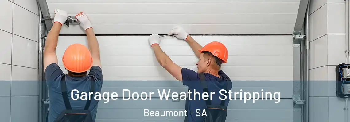 Garage Door Weather Stripping Beaumont - SA