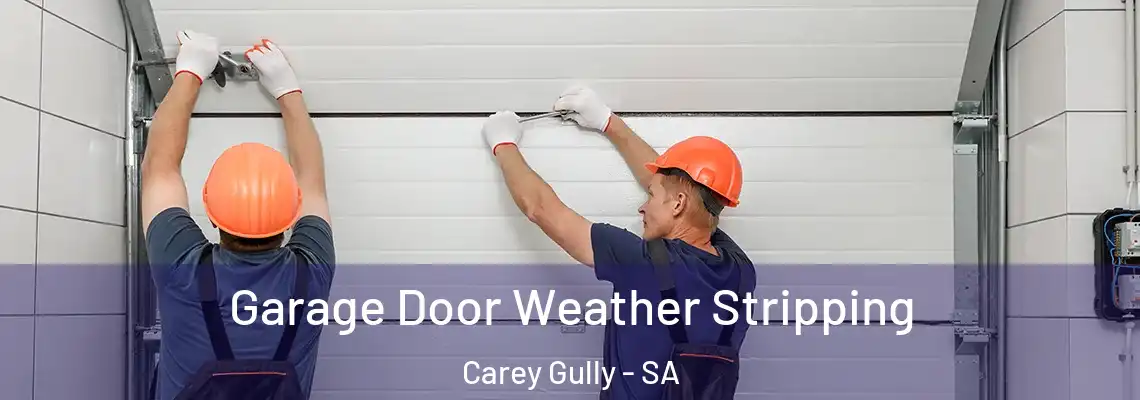  Garage Door Weather Stripping Carey Gully - SA