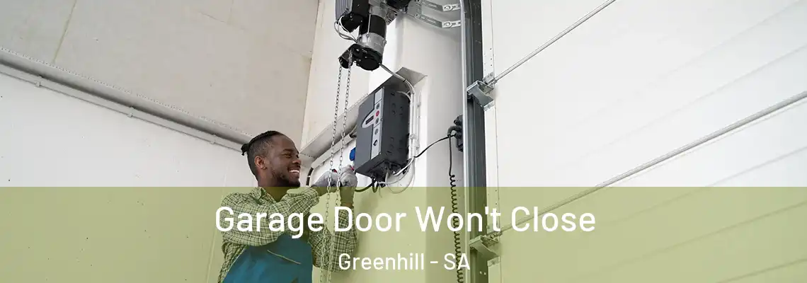  Garage Door Won't Close Greenhill - SA