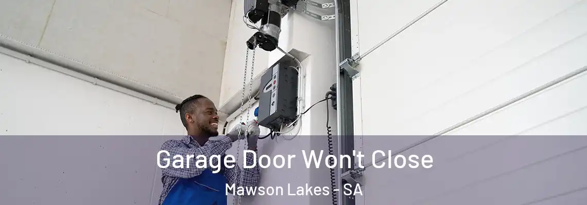  Garage Door Won't Close Mawson Lakes - SA