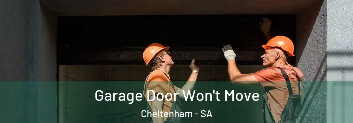  Garage Door Won't Move Cheltenham - SA