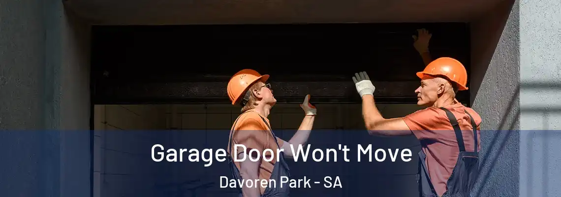  Garage Door Won't Move Davoren Park - SA