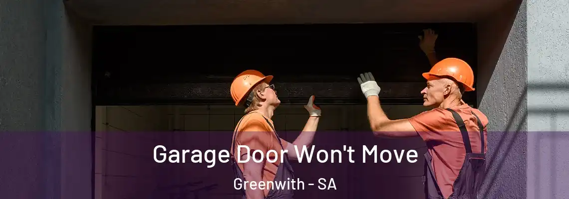  Garage Door Won't Move Greenwith - SA
