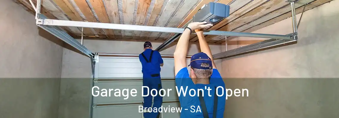  Garage Door Won't Open Broadview - SA