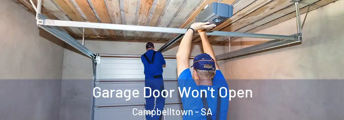  Garage Door Won't Open Campbelltown - SA