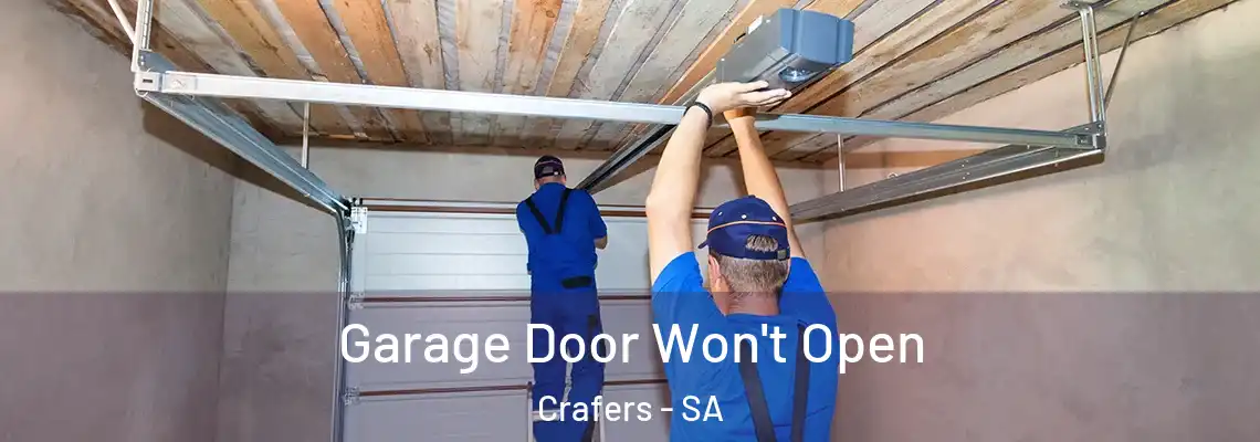  Garage Door Won't Open Crafers - SA