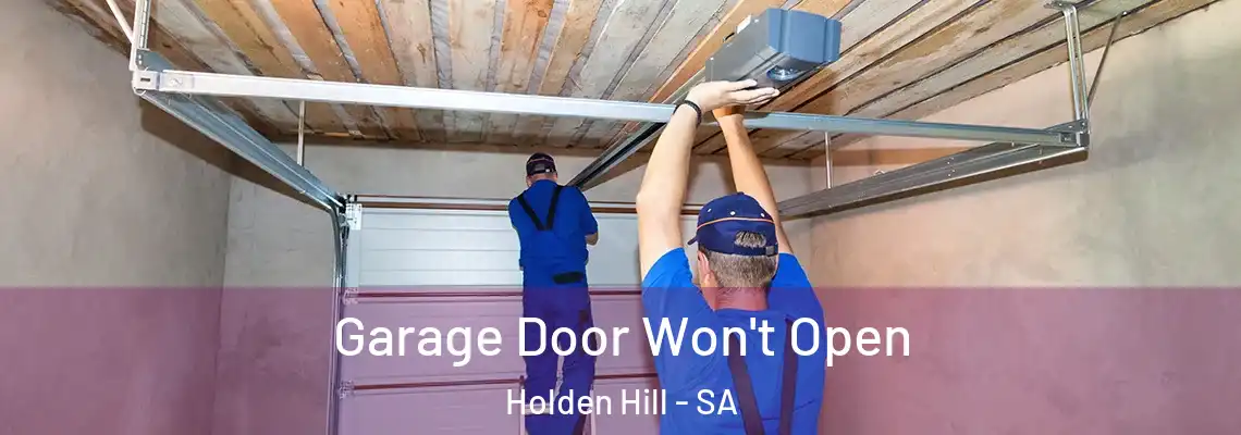  Garage Door Won't Open Holden Hill - SA
