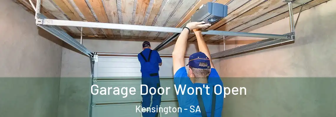  Garage Door Won't Open Kensington - SA