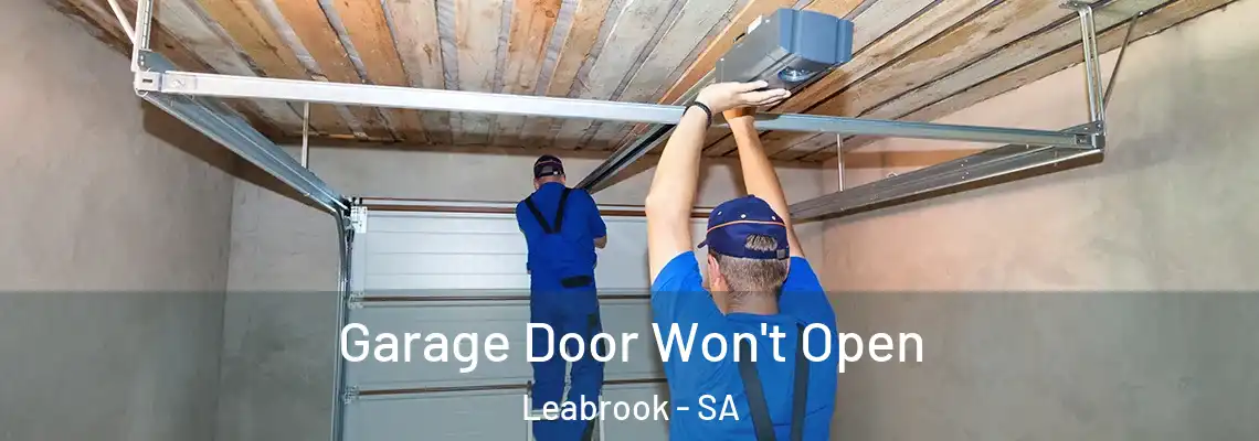  Garage Door Won't Open Leabrook - SA