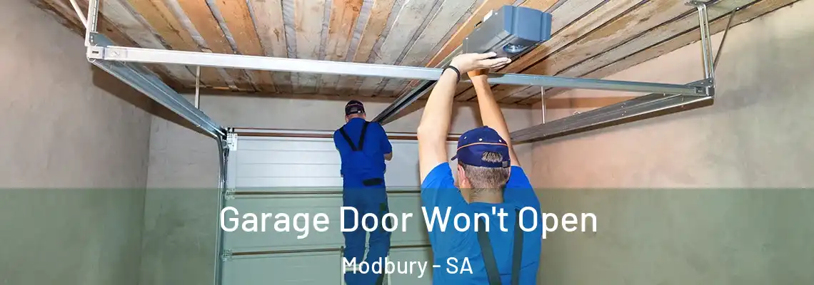  Garage Door Won't Open Modbury - SA